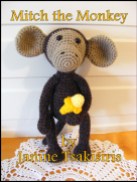 Mitch the Monkey pattern available on Ravelry