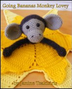 Going Bananas Monkey Lovey pattern available on Ravelry