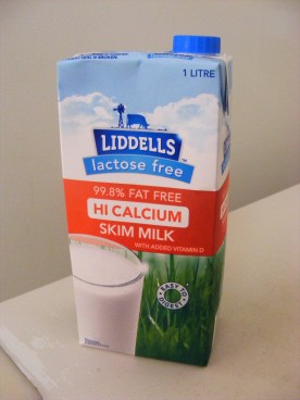 Skim milk...good stuff!